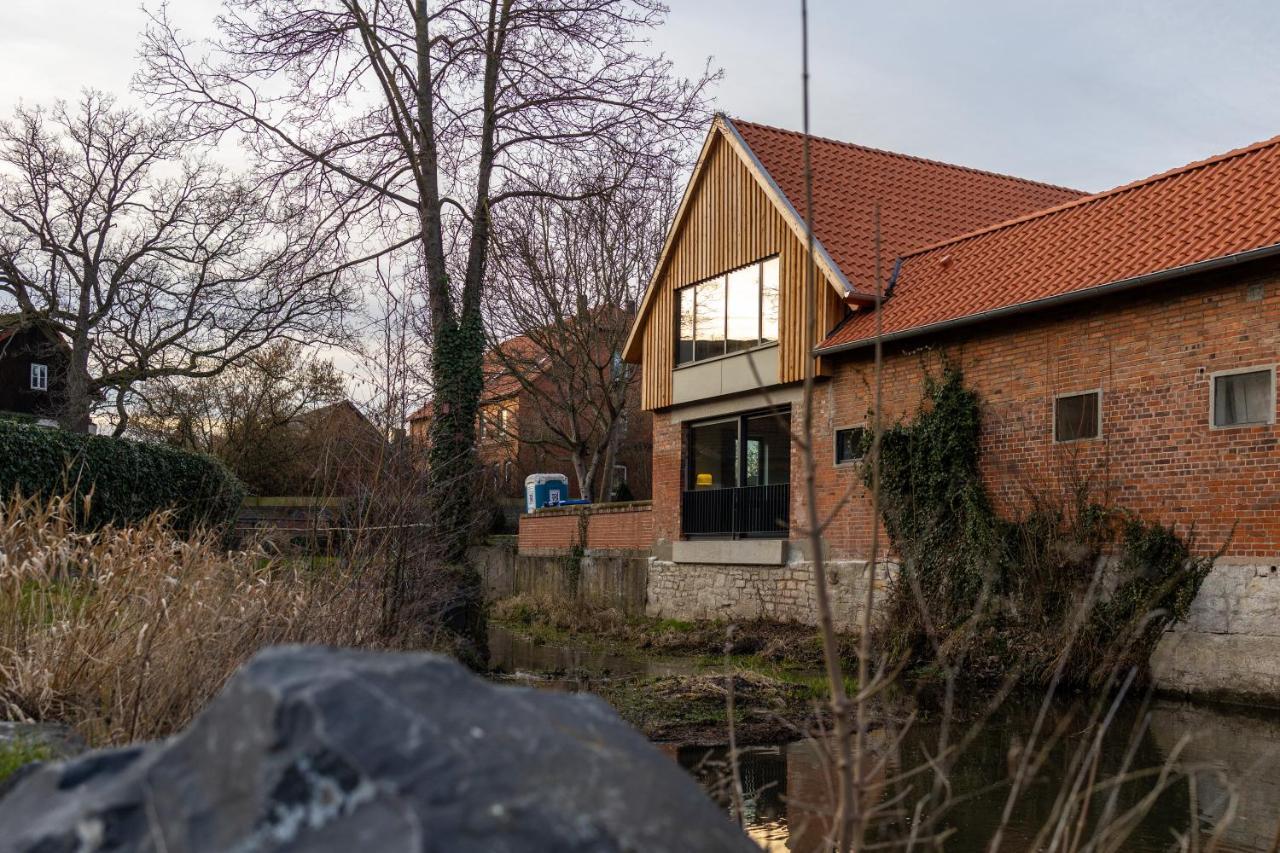Modernes Ferien- Und Messezimmer In Idyllischer Lage Nordstemmen Exterior foto